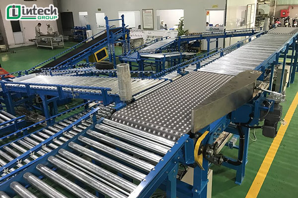 Dây chuyền tự động hóa trong nhà máy sản xuất lốp xe ô tô