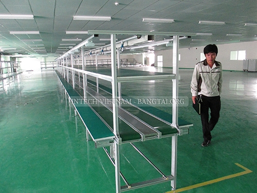 Sản phẩm băng tải PVC từ những đơn hàng đầu tiên của Intech