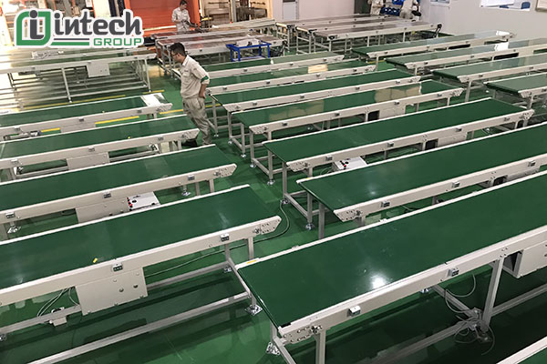Băng tải PVC chịu nhiệt chống tĩnh điện