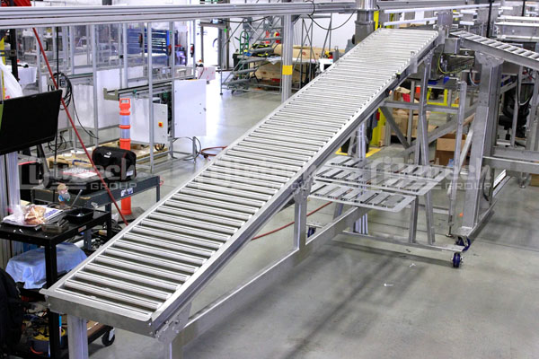 Băng tải con lăn trọng lực 