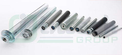 dòng sản phẩm con lăn băng tải do Intech sản xuất 2