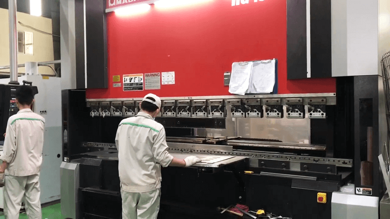Gia công chấn gấp Gia công chấn gấp