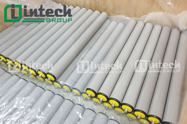 Con lăn nhựa sử dụng sản xuất băng tải 