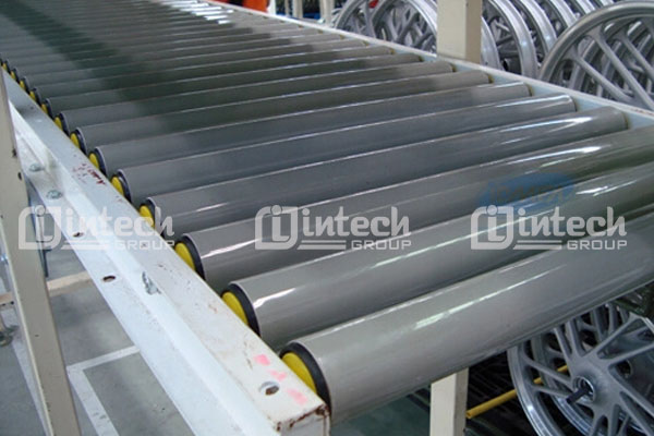 Cấu tạo băng tải con lăn nhựa