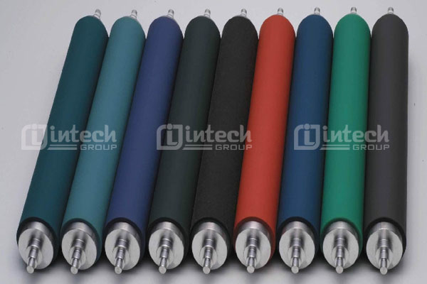 Con lăn băng tải cao su intech