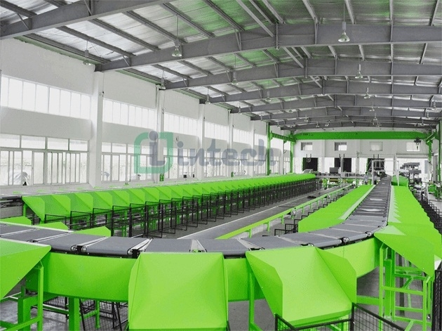 Hệ thống băng tải ngành logistics