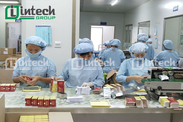 Dây chuyền tự động hóa trong sản xuất thực phẩm chức năng