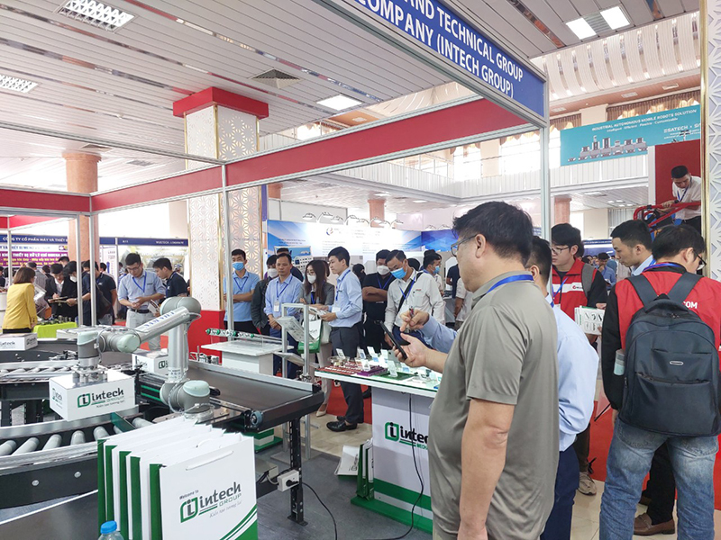 Hình ảnh gian hàng Intech tại  Intech tại VIMF 2022 -1