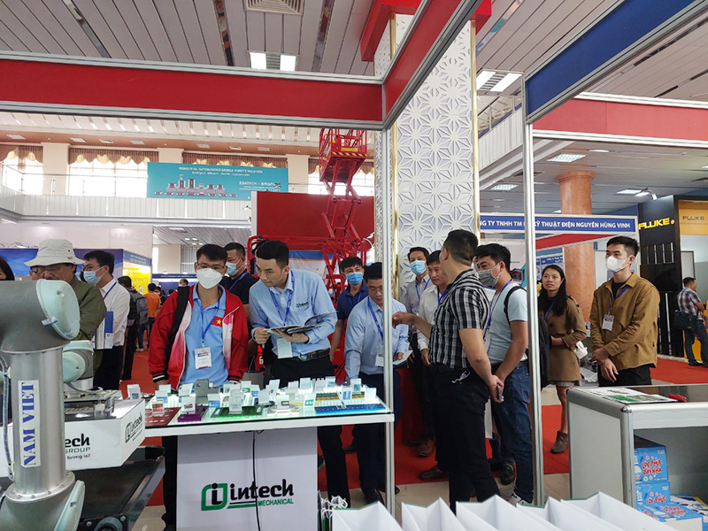 Hình ảnh gian hàng Intech tại  Intech tại VIMF 2022 - 2