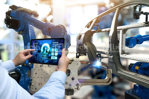 Ngành sản xuất ô tô ứng dụng phổ biến sản xuất thông minh