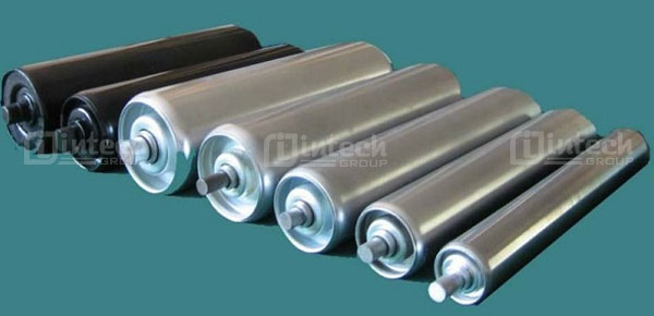 Tính năng của các loại con lăn băng tải